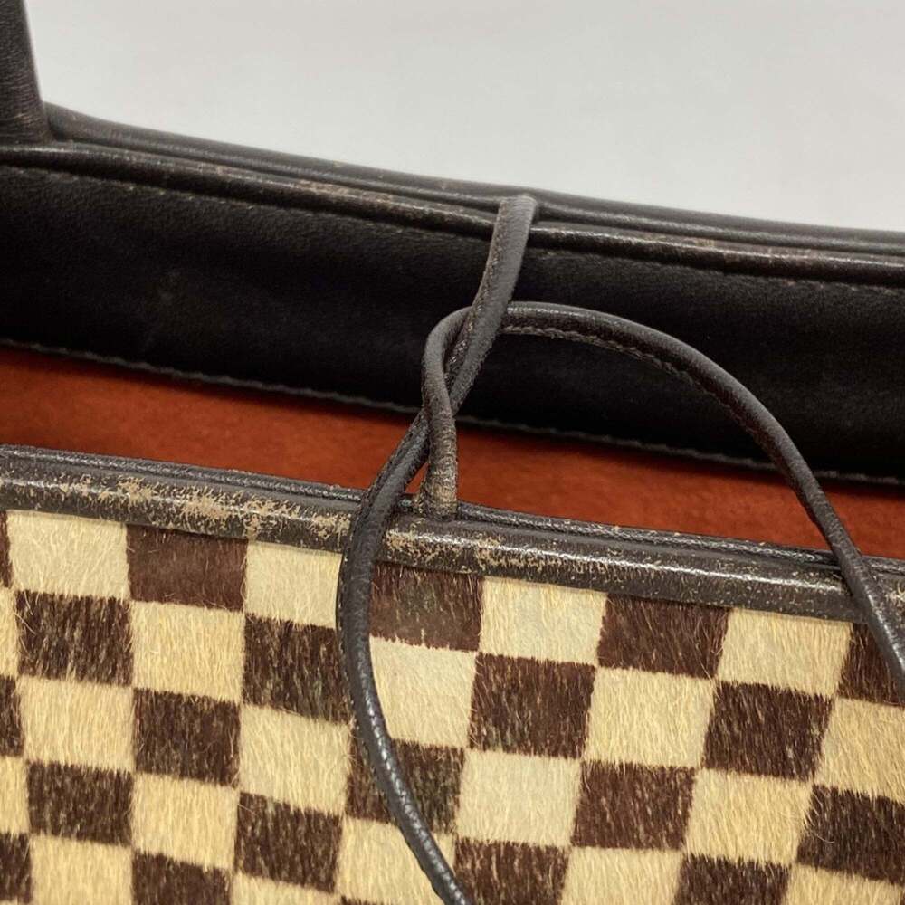 LOUIS VUITTON Authentic Brown Damier Bag - Picture 7 of 12
